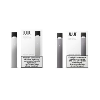 Juul Batteria Grey e Silver per Sigaretta Elettronica Juul