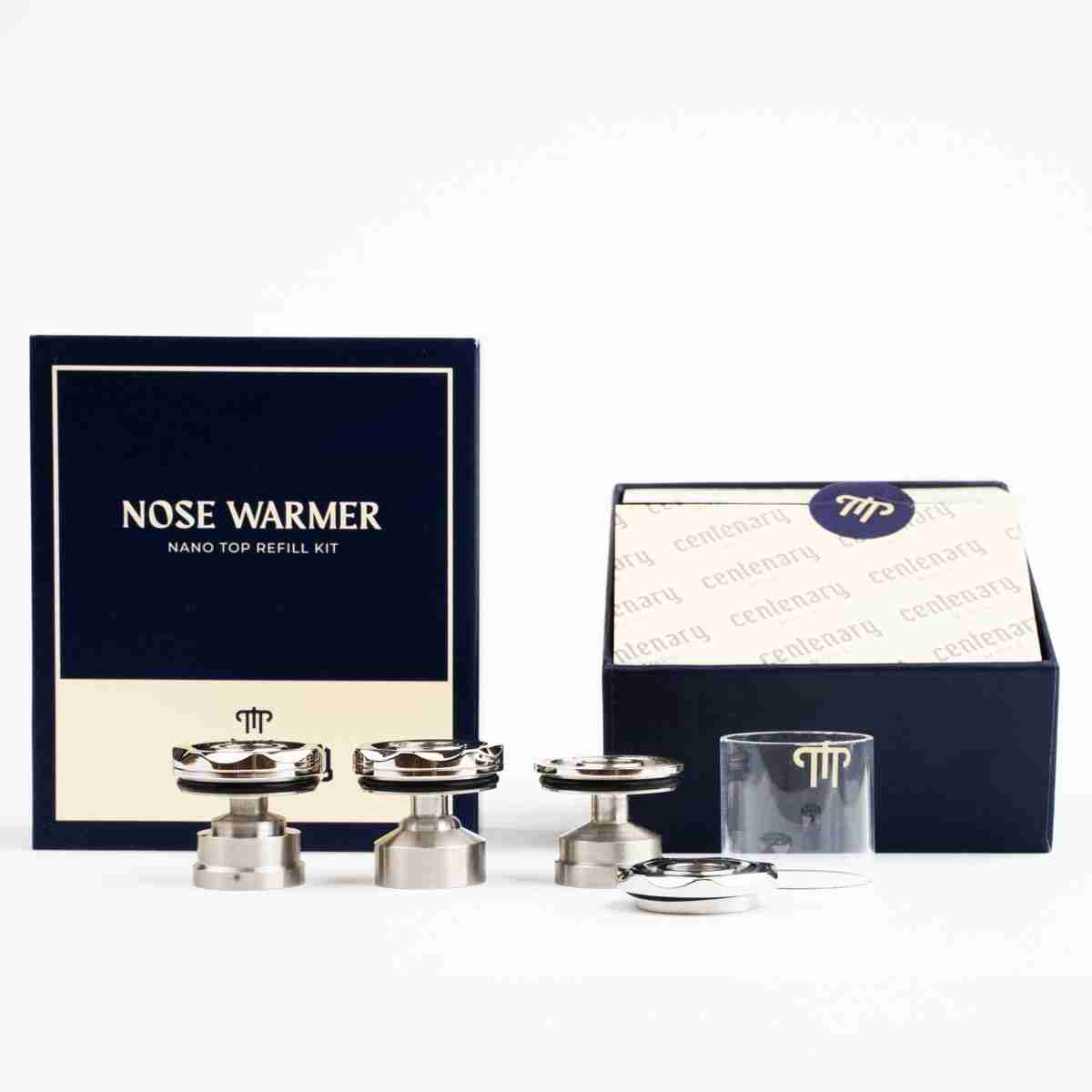 Nose Warmer Nano Top Refill Kit RTA Diplomat - Centenary Mods